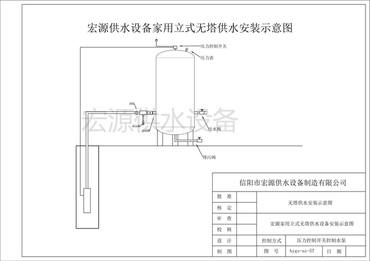 無(wú)塔供水器怎么安裝？